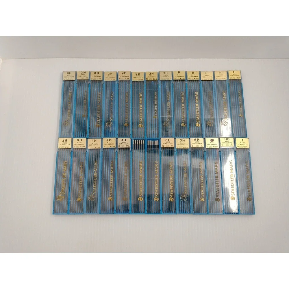 Big Lot of vintage Staedtler Lumograph‎ Leads various types packs